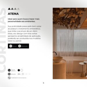 Cortina Premium Atena - Descrição